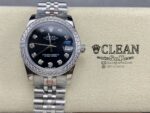 ROLEX LADY-DATEJUST BLACK DIAL 31MM
