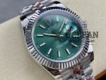 ROLEX DATEJUST GREEN DIAL 41MM - Image 2