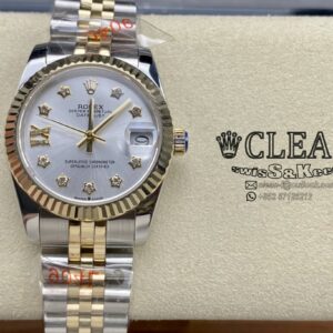 ROLEX LADY-DATEJUST SILVER DIAL 31MM