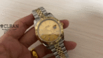 ROLEX DATEJUST GOLD DIAL 41MM - Image 8