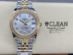 ROLEX LADY-DATEJUST SILVER DIAL 31MM