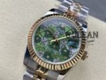 ROLEX LADY-DATEJUST GREEN DIAL 31MM - Image 2