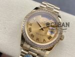 ROLEX DAY-DATE GOLD DIAL 36MM - Image 2