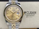 ROLEX DATEJUST GOLD DIAL 41MM