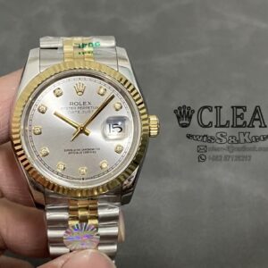 ROLEX DATEJUST SILVER DIAL 36MM