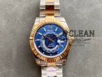 ROLEX SKY-DWELLER BLUE DIAL 42MM