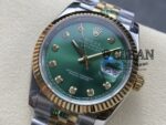 ROLEX DATEJUST GREEN DIAL 36MM - Image 3