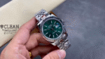 ROLEX DATEJUST GREEN DIAL 41MM - Image 11