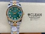 ROLEX LADY-DATEJUST GREEN DIAL 31MM
