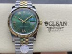 ROLEX DATEJUST GREEN DIAL 36MM