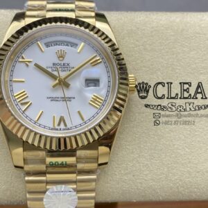 ROLEX DAY-DATE WHITE DIAL 40MM