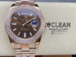 ROLEX DAY-DATE BROWN DIAL 40MM