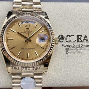 ROLEX DAY-DATE GOLD DIAL 36MM