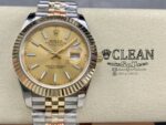 ROLEX DATEJUST GOLD DIAL 41MM