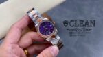 ROLEX LADY-DATEJUST VIOLET DIAL 31MM - Image 10