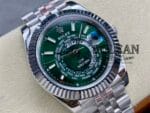 ROLEX SKY-DWELLER GREEN DIAL 42MM - Image 2
