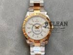 ROLEX SKY-DWELLER WHITE DIAL 42MM