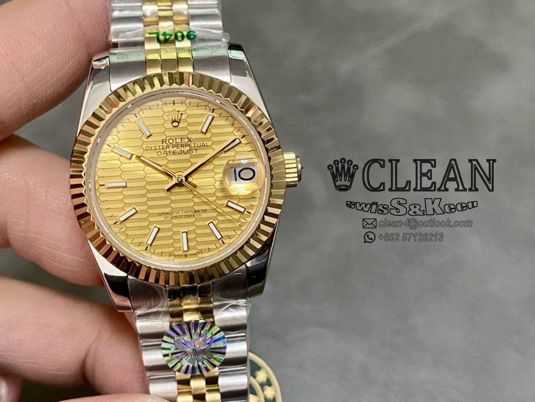 24cbdad3f73dedff31f09ce1a0bb69a5 ROLEX LADY-DATEJUST GOLD DIAL 31MM - Image 1