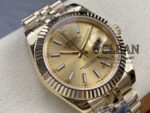 ROLEX DATEJUST GOLD DIAL 41MM - Image 2