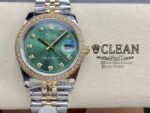 ROLEX DATEJUST GREEN DIAL 36MM