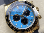 ROLEX DAYTONA Yellow Gold Turquoise Dial 40MM 126518LN - Image 2