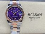 ROLEX LADY-DATEJUST VIOLET DIAL 31MM