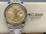 ROLEX DATEJUST GOLD DIAL 41MM
