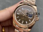 ROLEX DAY-DATE BROWN DIAL 40MM - Image 3