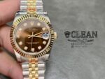 ROLEX LADY-DATEJUST BROWN DIAL 31MM