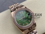 ROLEX LADY-DATEJUST GREEN DIAL 31MM - Image 2