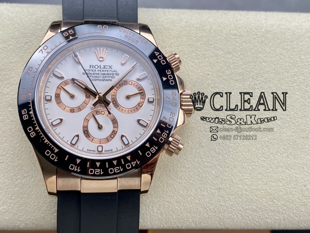 2c5bc54c80cb8e4285c907f787084eb9 ROLEX DAYTONA WHITE DIAL 40MM - Image 1