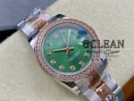 ROLEX LADY-DATEJUST GREEN DIAL 31MM - Image 2