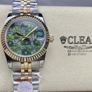 ROLEX LADY-DATEJUST GREEN DIAL 31MM