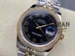 ROLEX DATEJUST BLACK DIAL 36MM - Image 3