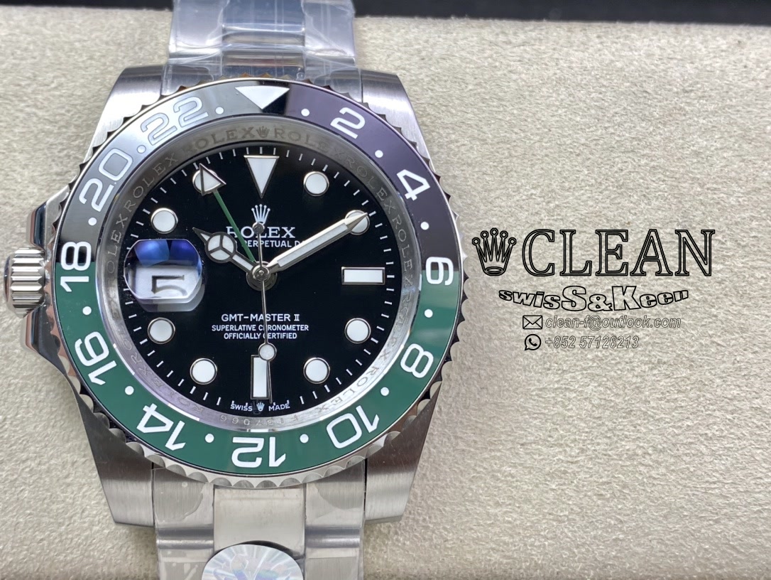 32e3ba4136cea2df76b11fdf640838ee ROLEX GMT-MASTER BLACK DIAL 40MM - Image 1