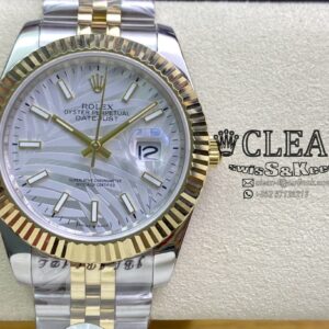ROLEX DATEJUST WHITE DIAL 41MM