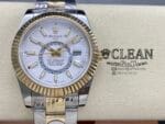 ROLEX SKY-DWELLER WHITE DIAL 42MM