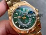 ROLEX SKY-DWELLER GREEN DIAL 42MM - Image 3