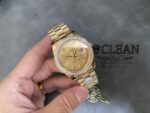 ROLEX DATEJUST GOLD DIAL 41MM - Image 4