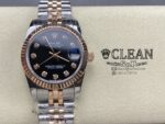 ROLEX LADY-DATEJUST BLACK DIAL 31MM