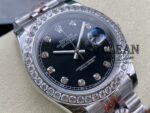 ROLEX DATEJUST BLACK DIAL 41MM - Image 6