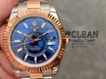 ROLEX SKY-DWELLER BLUE DIAL 42MM
