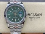 ROLEX DATEJUST GREEN DIAL 41MM