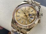 ROLEX DATEJUST GOLD DIAL 41MM - Image 3