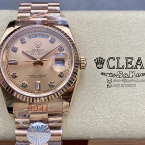 ROLEX DAY-DATE BROWN DIAL 36MM