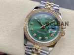 ROLEX DATEJUST GREEN DIAL 36MM - Image 3