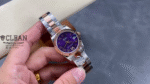 ROLEX LADY-DATEJUST VIOLET DIAL 31MM - Image 11