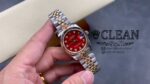 ROLEX LADY-DATEJUST RED DIAL 31MM - Image 10
