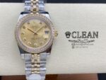 ROLEX LADY-DATEJUST GOLD DIAL 31MM