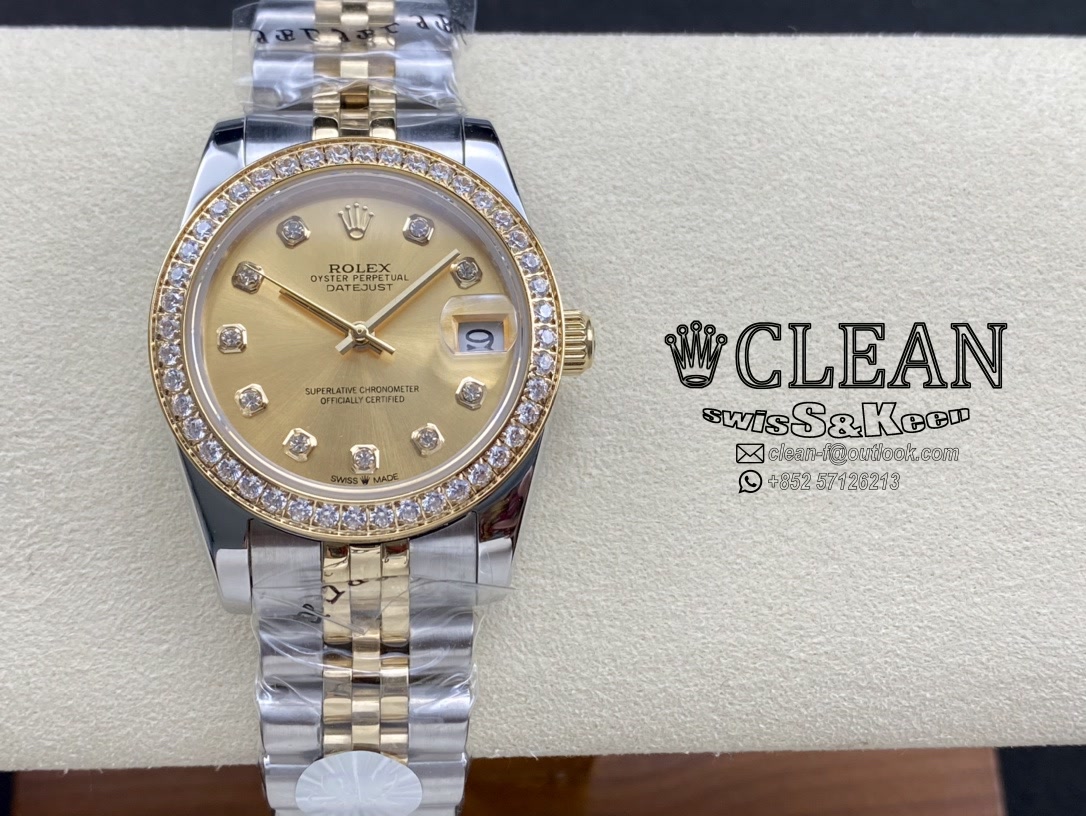 4774ab8212a8f5e1dedba4e2f1e9aea3 ROLEX LADY-DATEJUST GOLD DIAL 31MM - Image 1